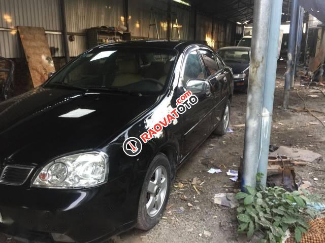 Bán xe Daewoo Lacetti sản xuất 2015, màu đen-0