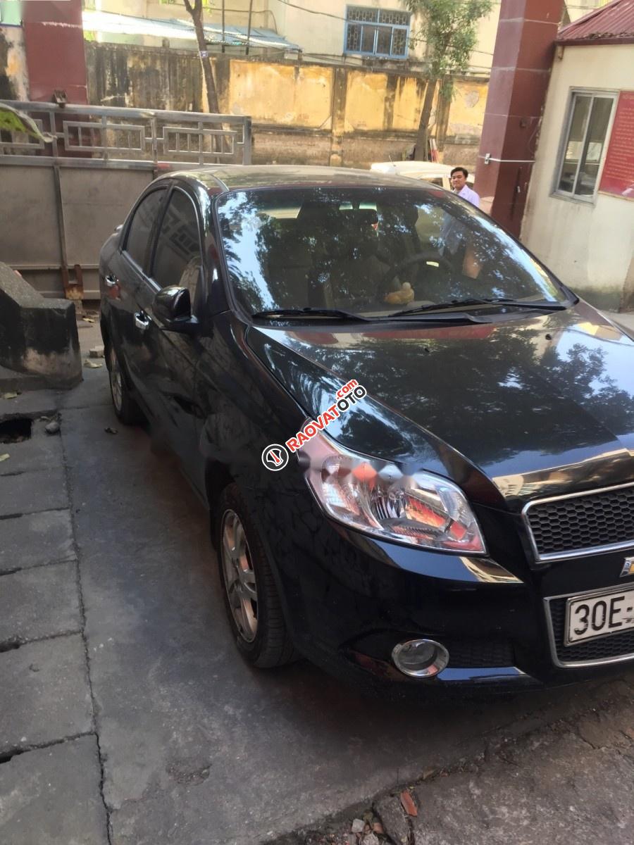 Bán Chevrolet Aveo đời 2016, màu đen số tự động-6