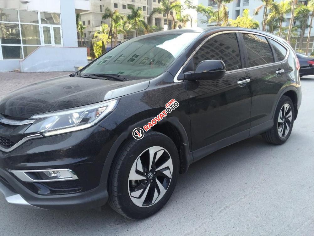 Bán xe Honda CR V 2.4AT đời 2016, màu đen-8