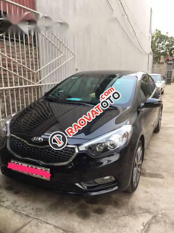 Bán xe Kia K3 đời 2014, màu đen xe gia đình, 550 triệu-0