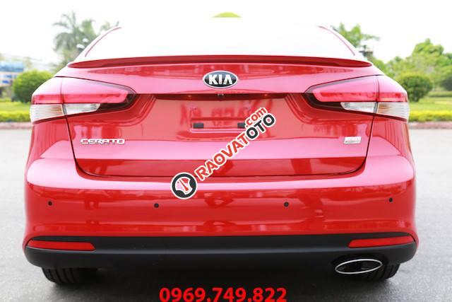 Bán Kia Cerato 2018 màu đỏ số tự động 589tr, tại Kia Vĩnh Phúc, Phú Thọ, hỗ trợ trả góp 80%, 0964778111-3