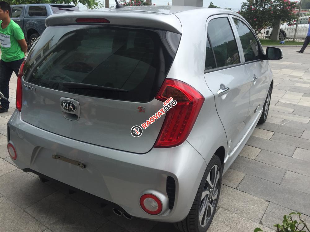 Bán xe Kia Morning sản xuất 2018, màu bạc, giá 290 triệu. Lh: 0966 199 109-0