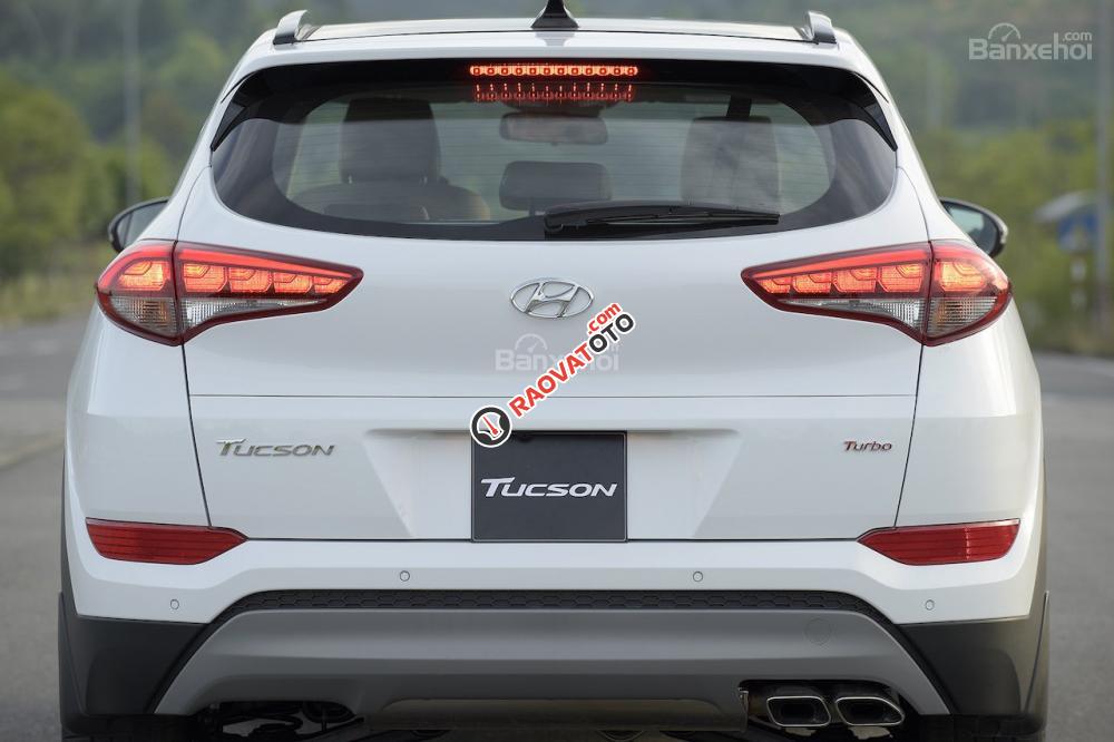 Hyundai Tucson 1.6 T-GDi Turbo đời 2017, màu trắng giảm 98r-2