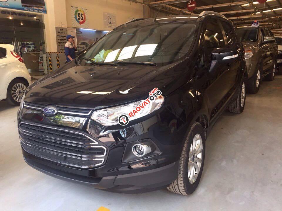 Bán Ford EcoSport 2018 mới 100%, màu đen, giá tốt, hotline 0942552831-5