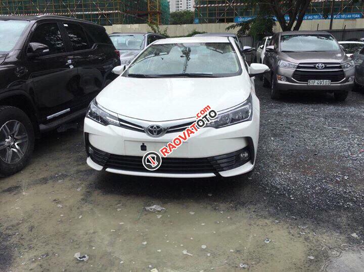 Bán xe Toyota Corolla Altis 1.8E (CVT) đời 2018, khuyến mãi nhiều tiền mặt và phụ kiện-0