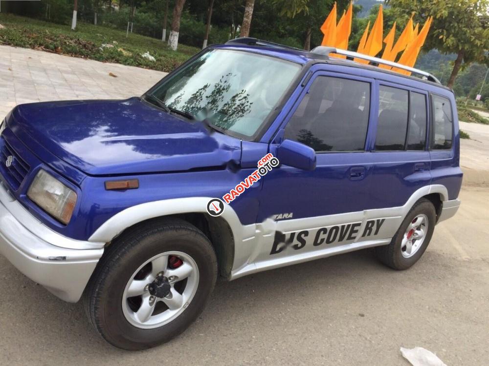 Cần bán lại xe Suzuki Vitara JLX đời 2005, màu xanh lam-9