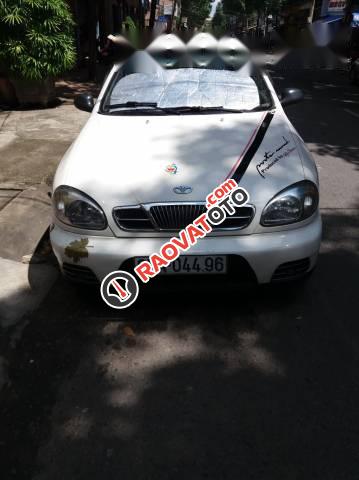 Bán Daewoo Lanos đời 2001, màu trắng-3