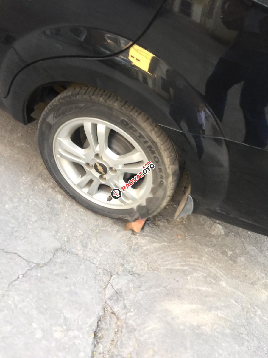 Bán Chevrolet Aveo đời 2016, màu đen số tự động-1