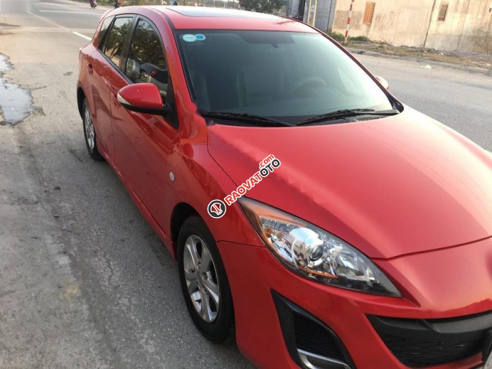 Cần bán lại xe Mazda 3 đời 2010, màu đỏ, nhập khẩu nguyên chiếc, giá 435tr-2