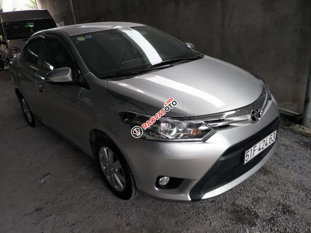 Bán ô tô Toyota Vios 1.5G đời 2016, màu bạc còn mới-8