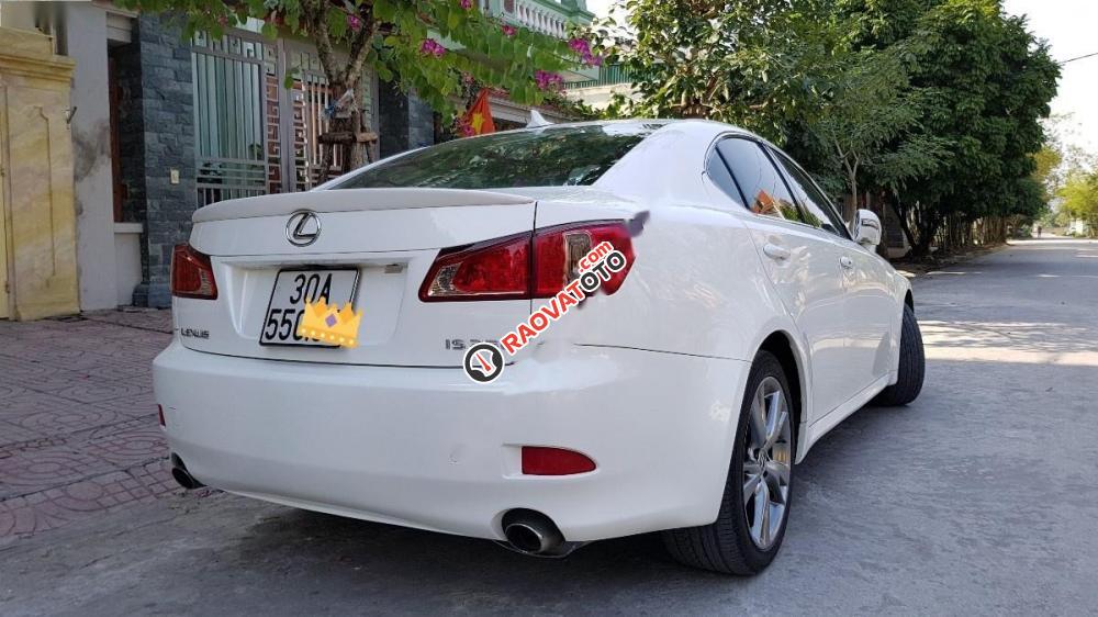 Bán Lexus IS 250 2009, màu trắng, xe nhập chính chủ-4