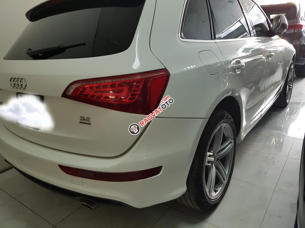 Cần bán xe Audi Q5 3.2 Sline đời 2009, màu trắng, chính chủ từ đầu đi cực ít-4