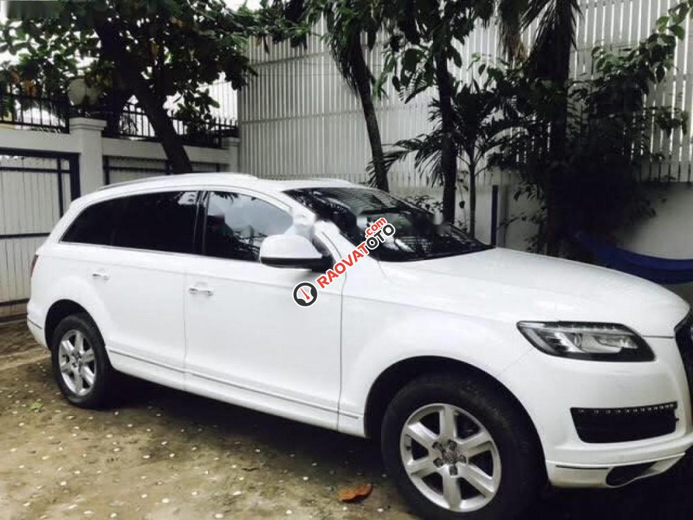 Bán Audi Q7 đời 2009, màu trắng, nhập khẩu-0