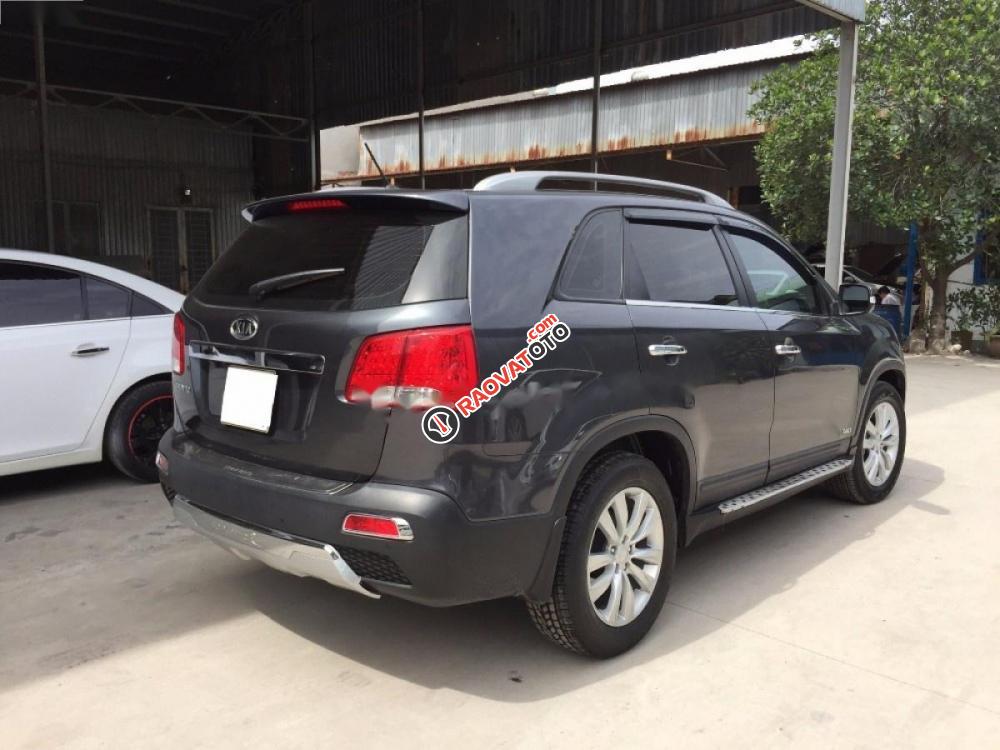 Bán ô tô Kia Sorento GAT 2.4L 4WD đời 2014, màu xám xe gia đình, 666tr-3