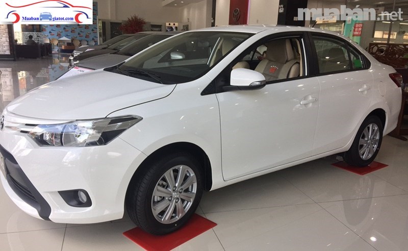 Bán xe Toyota Vios đời 2017, màu trắng, xe nhập -0