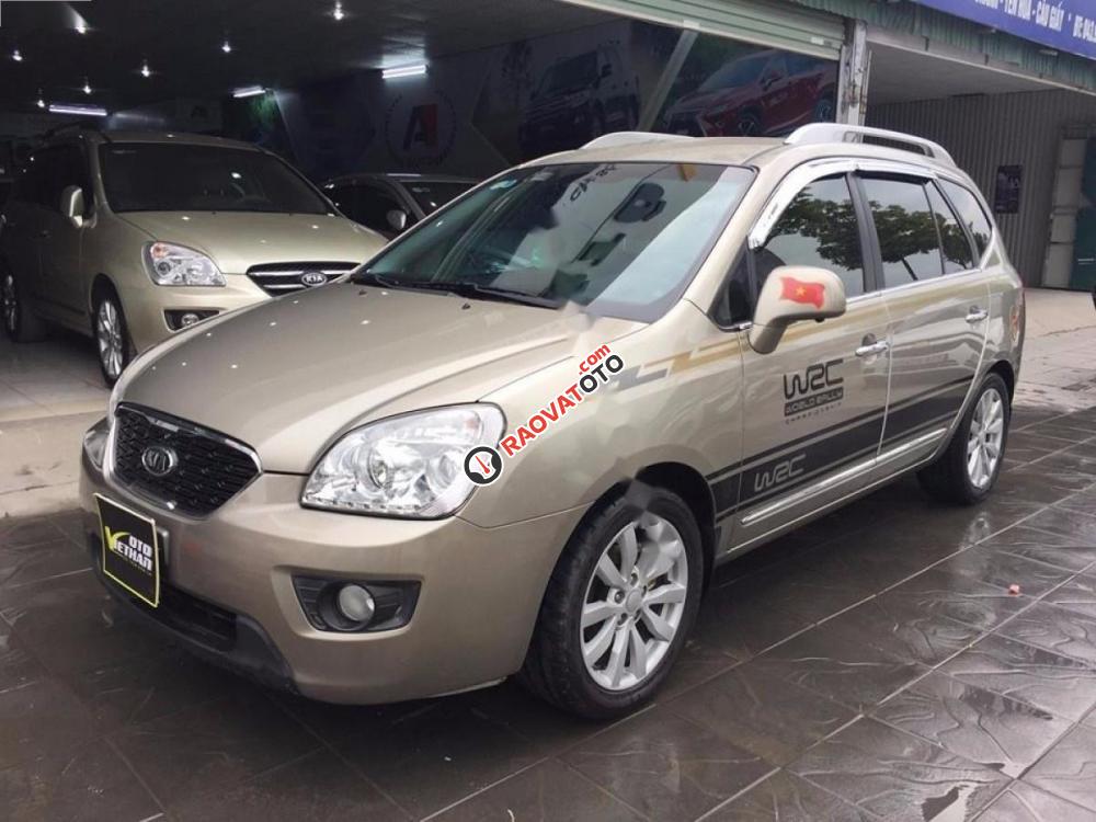 Bán Kia Carens EX 2.0MT đời 2014, màu vàng-1