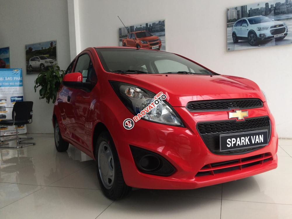 Chevrolet Spark Duo (Van 2 chỗ) - trả góp, lăn bánh ngay chỉ với 20% giá xe - 0907 285 468 Chevrolet Cần Thơ-2