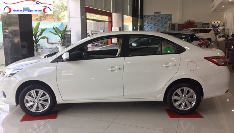 Bán xe Toyota Vios đời 2017, màu trắng, xe nhập -2