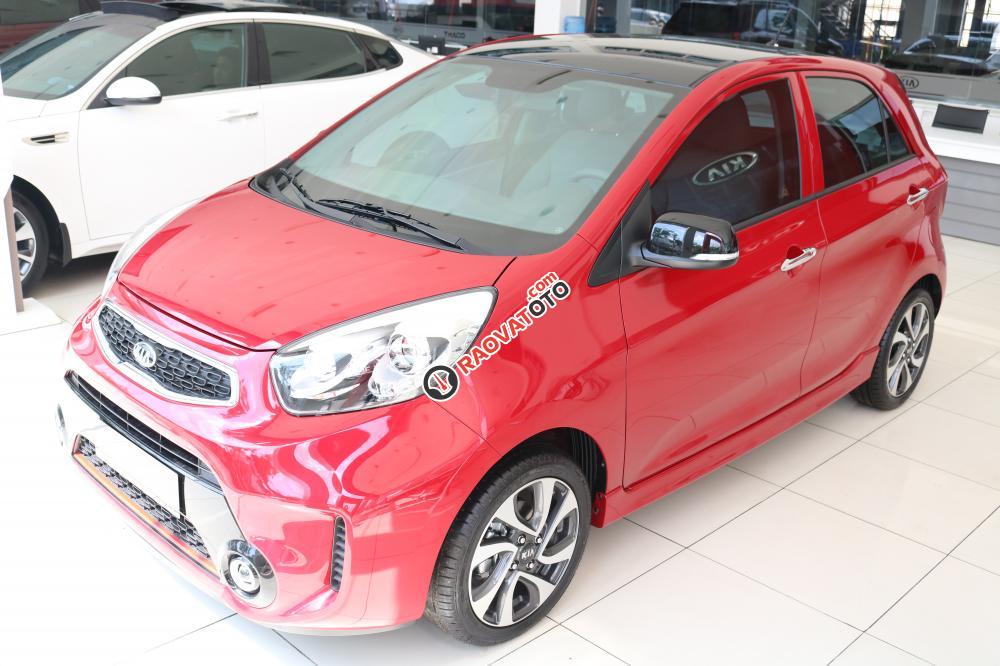 Kia Morning, màu đỏ - đen, giá 345 triệu-5