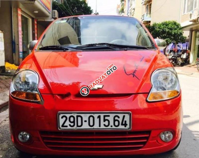 Bán ô tô Chevrolet Spark Lite Van 0.8 MT đời 2012, màu đỏ-0