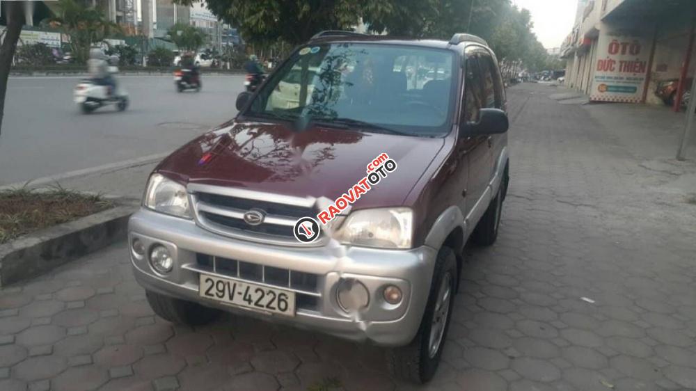 Bán xe Daihatsu Terios 1.3 đời 2004, màu đỏ-9