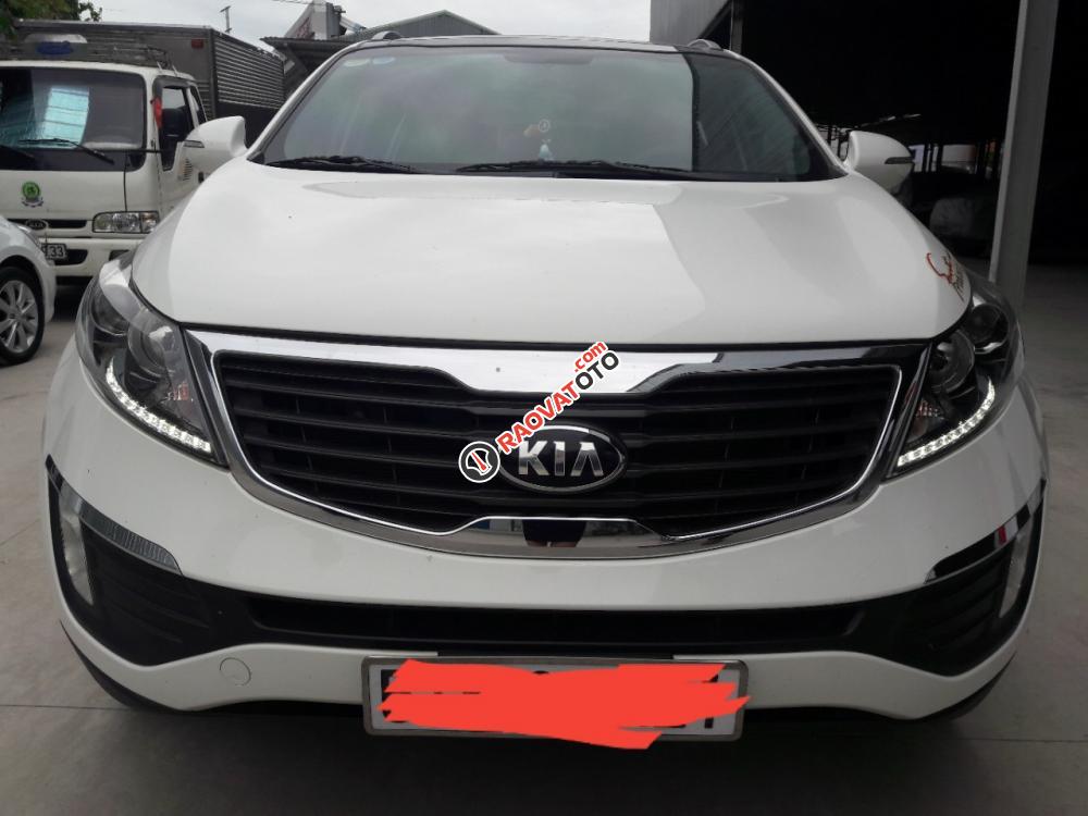 Cần bán Kia Sportage 2.0AT đời 2013, màu trắng, xe nhập, 656 triệu-0