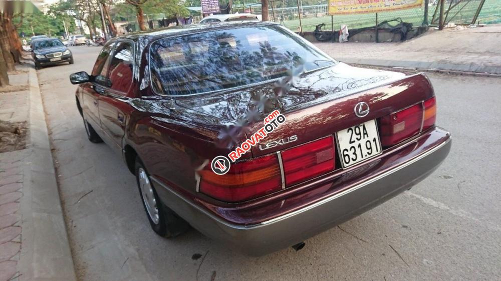 Cần bán xe Lexus LS 400 đời 1995, màu đỏ, xe nhập, 188 triệu-7