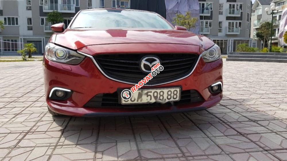 Bán ô tô Mazda 6 đời 2015, màu đỏ, giá 745tr-9