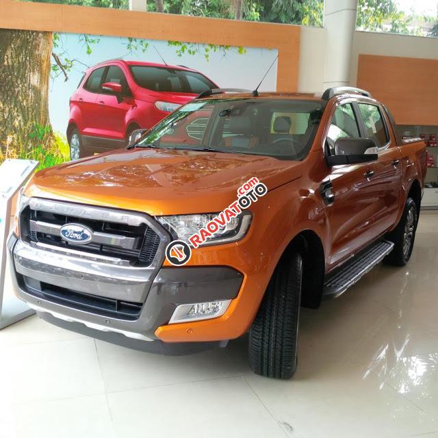 Bán Ford Ranger Wildtrak 3.2 giá tốt, tặng bộ phụ kiện, hỗ trợ 80% NH, 0934799119-1