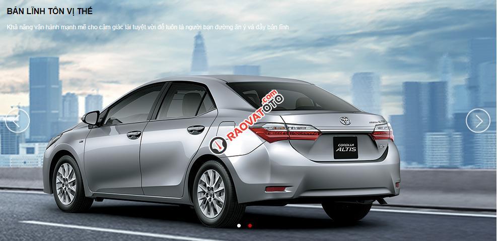 Toyota Altis 1.8G AT bạc model 2018 - Tuần lễ bán hàng không lợi nhuận - Đại Lý Toyota Mỹ Đình/ Hotiline: 0973.306.136-21