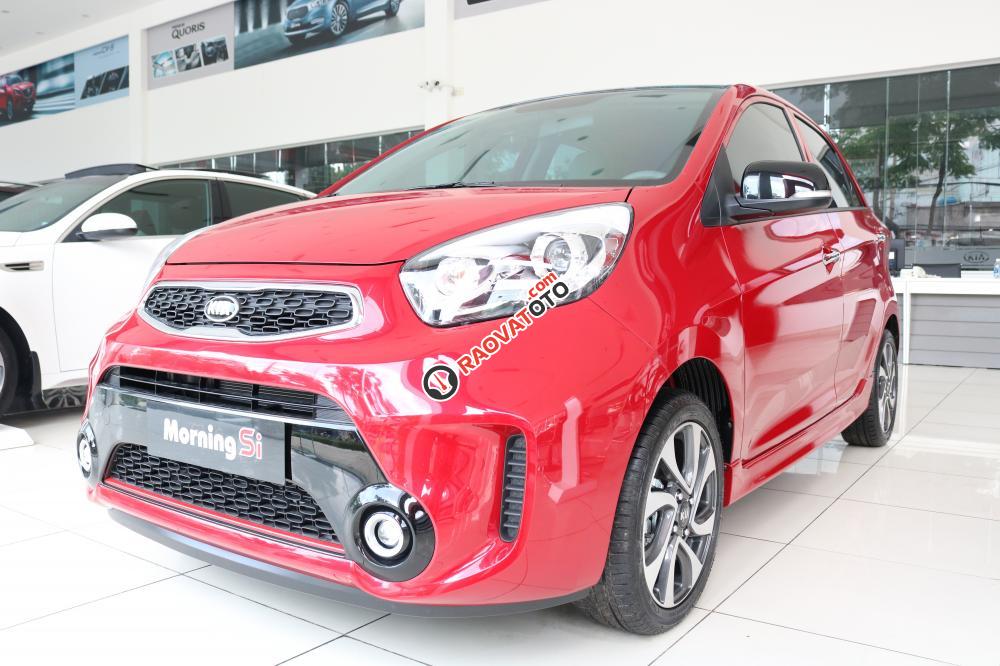 Kia Morning, màu đỏ - đen, giá 345 triệu-3