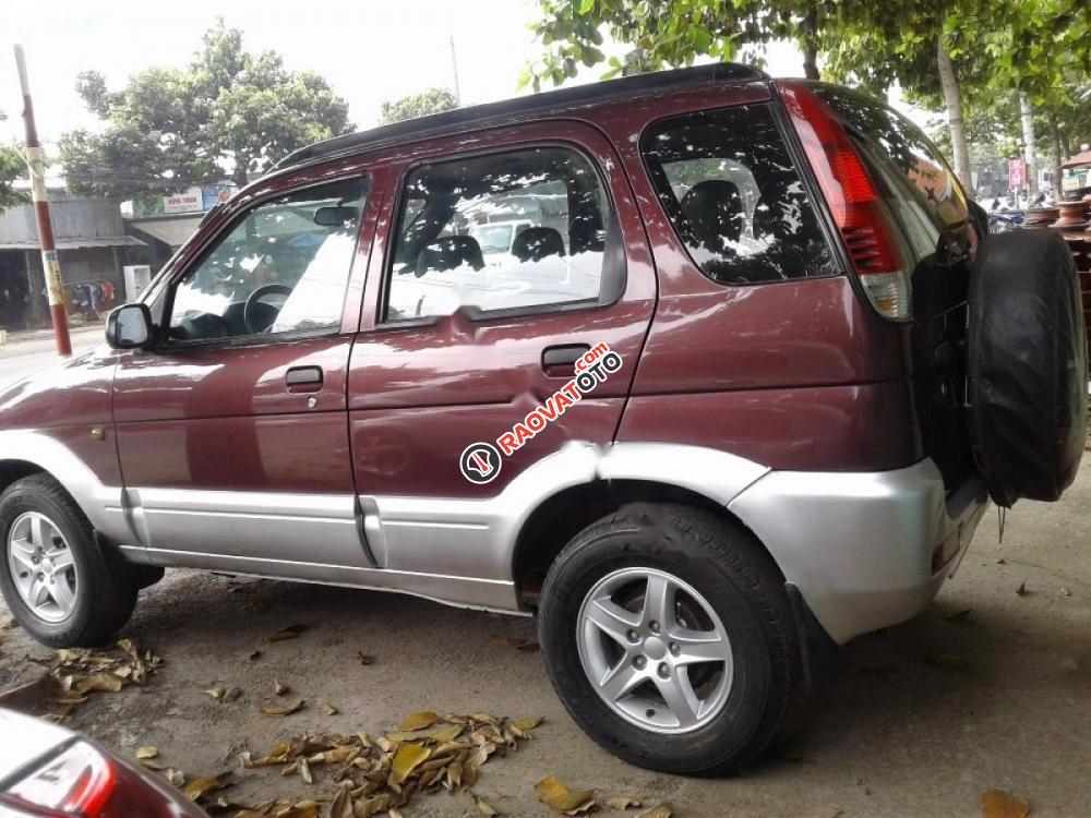 Cần bán gấp Daihatsu Terios đời 2005, màu đỏ, nhập khẩu Nhật Bản chính chủ-4