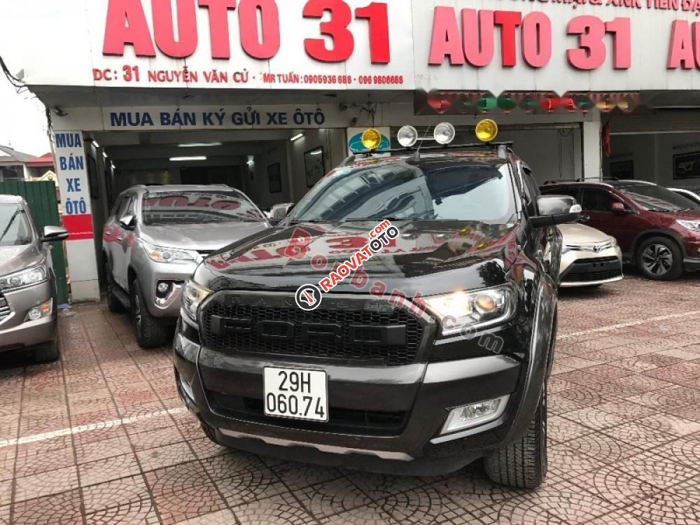 Cần bán Ford Ranger 3.2 AT 2017, màu đen, nhập khẩu, giá 875tr-8