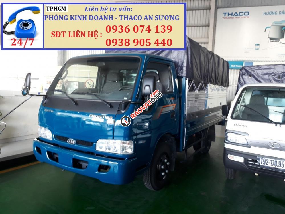 Cần bán xe tải Thaco Kia K165 đời 2017, hỗ trợ góp 80%-0