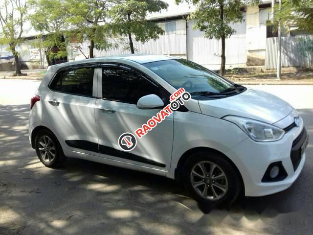 Bán xe Hyundai Grand i10 đời 2015, màu trắng, nhập khẩu-3