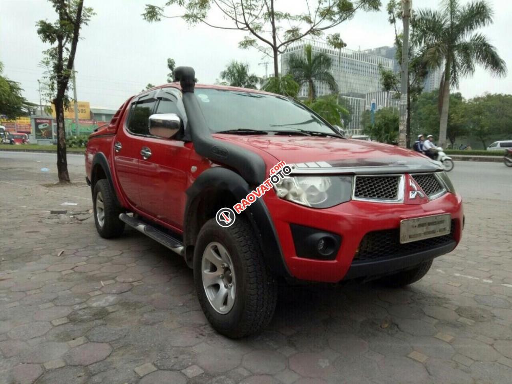 Bán Mitsubishi Triton GLS năm 2009, màu đỏ, xe nhập số sàn-1