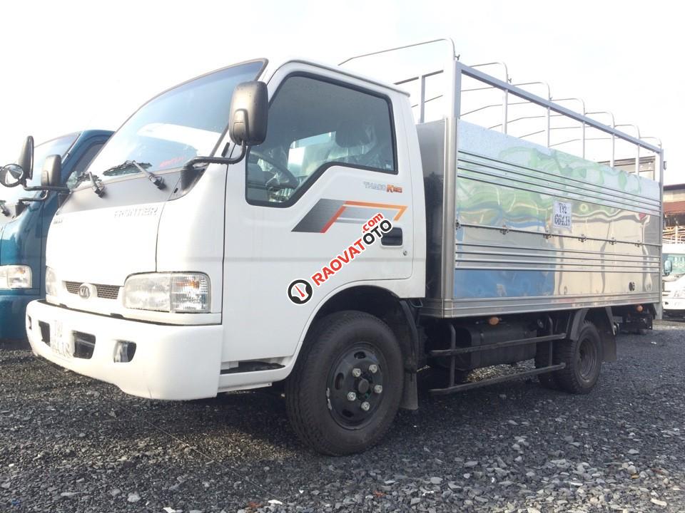 TPHCM - Xe tải Thaco Kia K165S thùng lửng, tải 2,49 tấn, đời 2017, hỗ trợ trả góp 85% trong 7 năm-2
