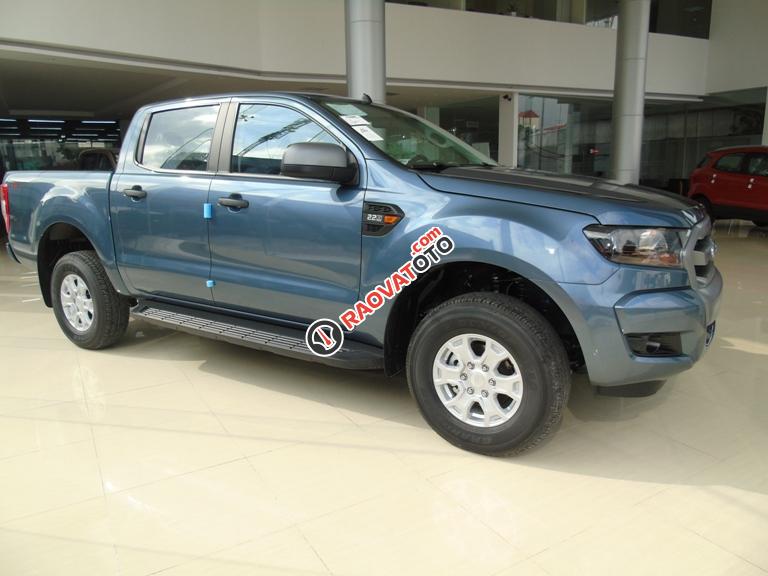 Cần bán xe Ford Ranger XLS 2.2 AT tại Thái Nguyên, xanh thiên thanh, xe nhập giá thương lượng-2