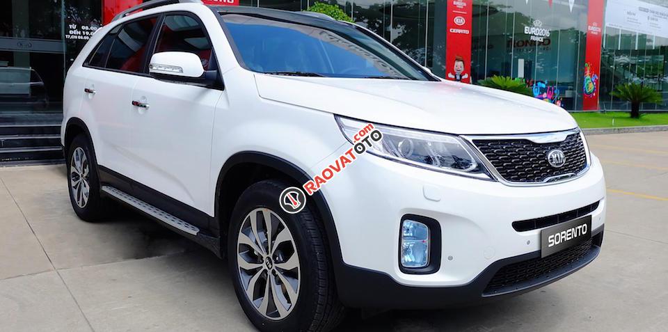 Bán ô tô Kia Sorento GAT đời 2018, màu trắng, hỗ trợ trả góp, LH 0989.240.241-0