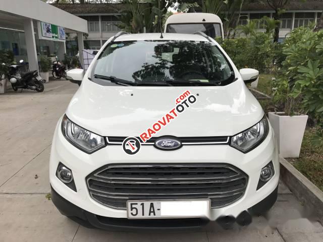 Bán Ford EcoSport sản xuất 2014, màu trắng số tự động-1