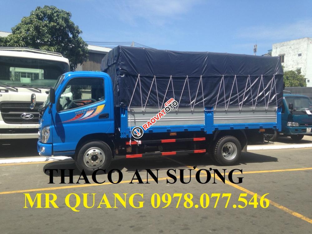 Xe tải 5 tấn Thaco Olin Trường Hải đời mới, Thaco Ollin 500B 5 tấn-0