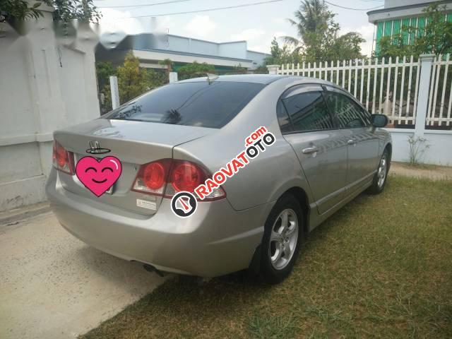 Bán xe Honda Civic 1.8AT đời 2008, màu bạc chính chủ, 330 triệu-1