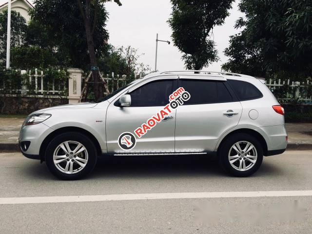 Bán xe Hyundai Santa Fe SLX EVGT đời 2009, màu bạc, nhập khẩu-0