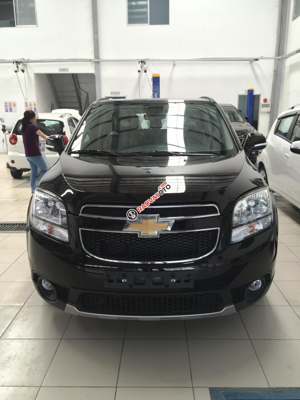 Bán xe Chevrolet Orlando LTZ, 7 chỗ, màu đen, ưu đãi giá tốt, LH: 0901027102 Huyền Chevrolet-1