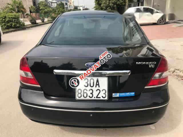 Bán lại xe Ford Mondeo năm 2004, màu đen như mới-4