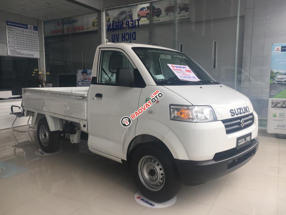 Cần bán Suzuki Super Carry Pro đời 2017, màu trắng, xe nhập, giá chỉ 312 triệu-0