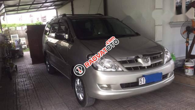 Bán Toyota Innova đời 2008, màu bạc, giá 390tr-0