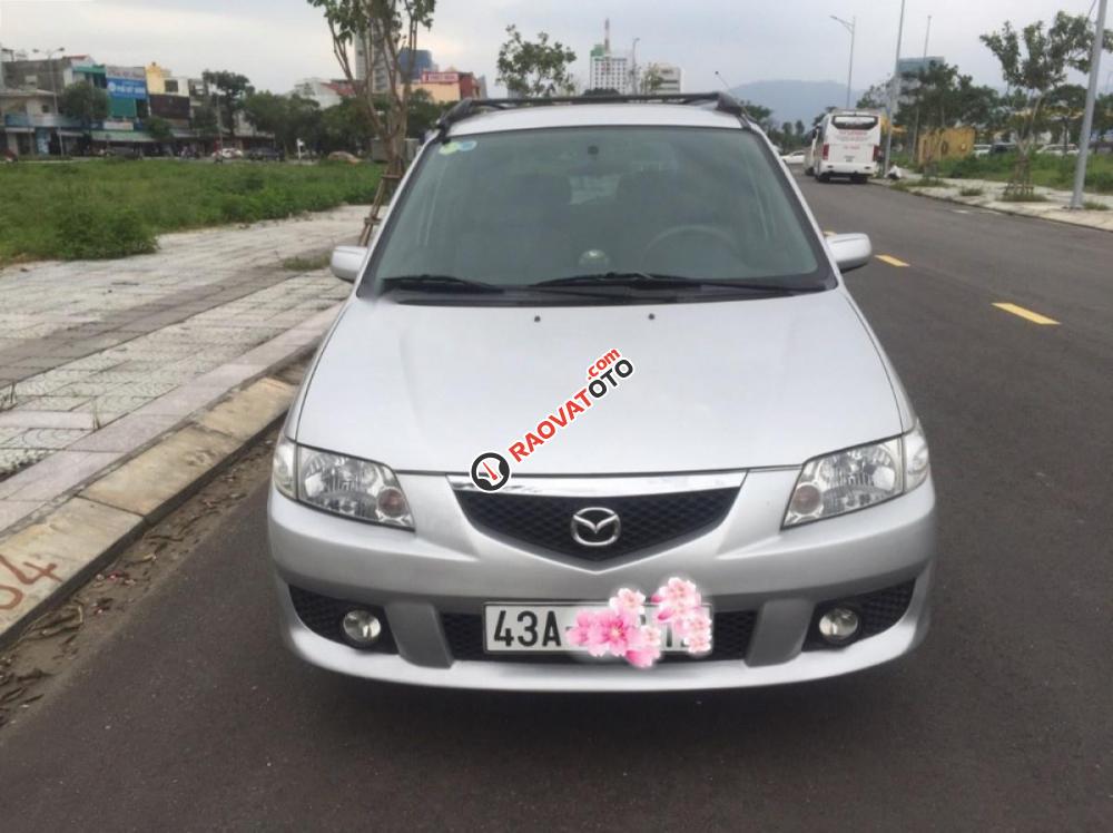 Bán xe Mazda Premacy 1.8 AT đời 2003, màu bạc, 225tr-0