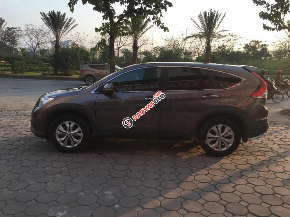 Bán xe Honda CR V 2.0 đời 2014, màu nâu-2