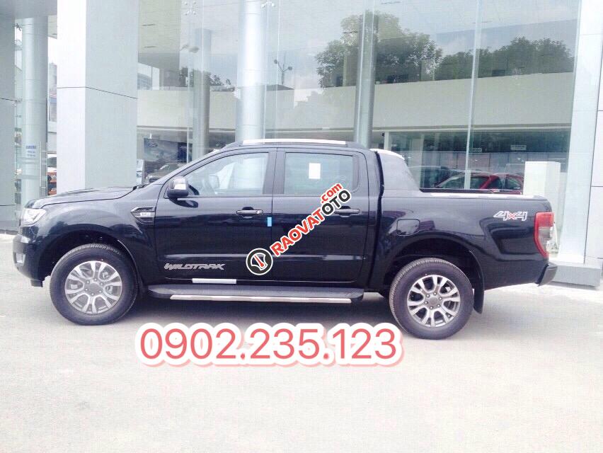 Bán xe Ford Ranger 2.2L Wildtrak 4x4 AT tại Bắc Giang, màu đen, nhập khẩu, giá thương lượng-1